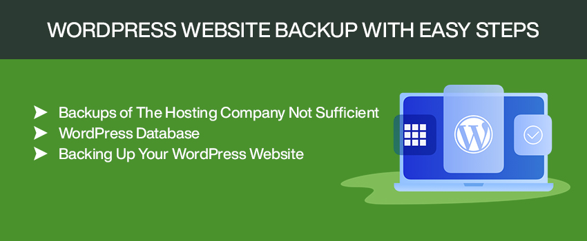 WordPress Website Backup With Easy Steps