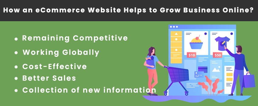 How an eCommerce Website Helps to Grow Business Online?